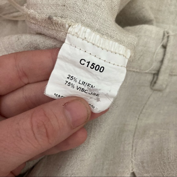 Flowy linen pants - Picture 3 of 5